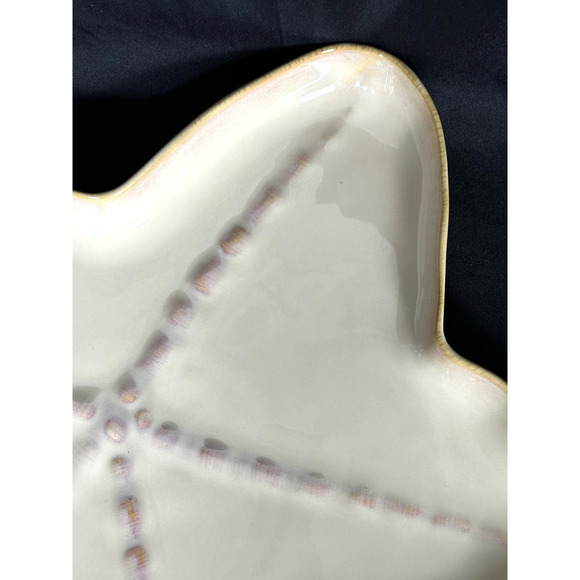 Sonoma LIFE+style Nautical Sand Extra Large Starfish Serving Platter Retired 19" - Picture 4 of 10